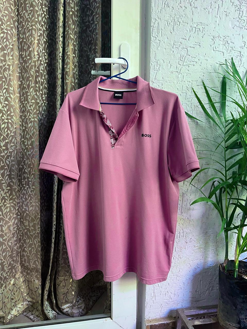 Ehsaas Hand-Painted Gothic 92 Polo T-Shirt for Men - Image 2